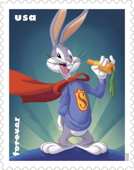 Bunny’s 80th Birthday Forever Postage Stamps 100pcs